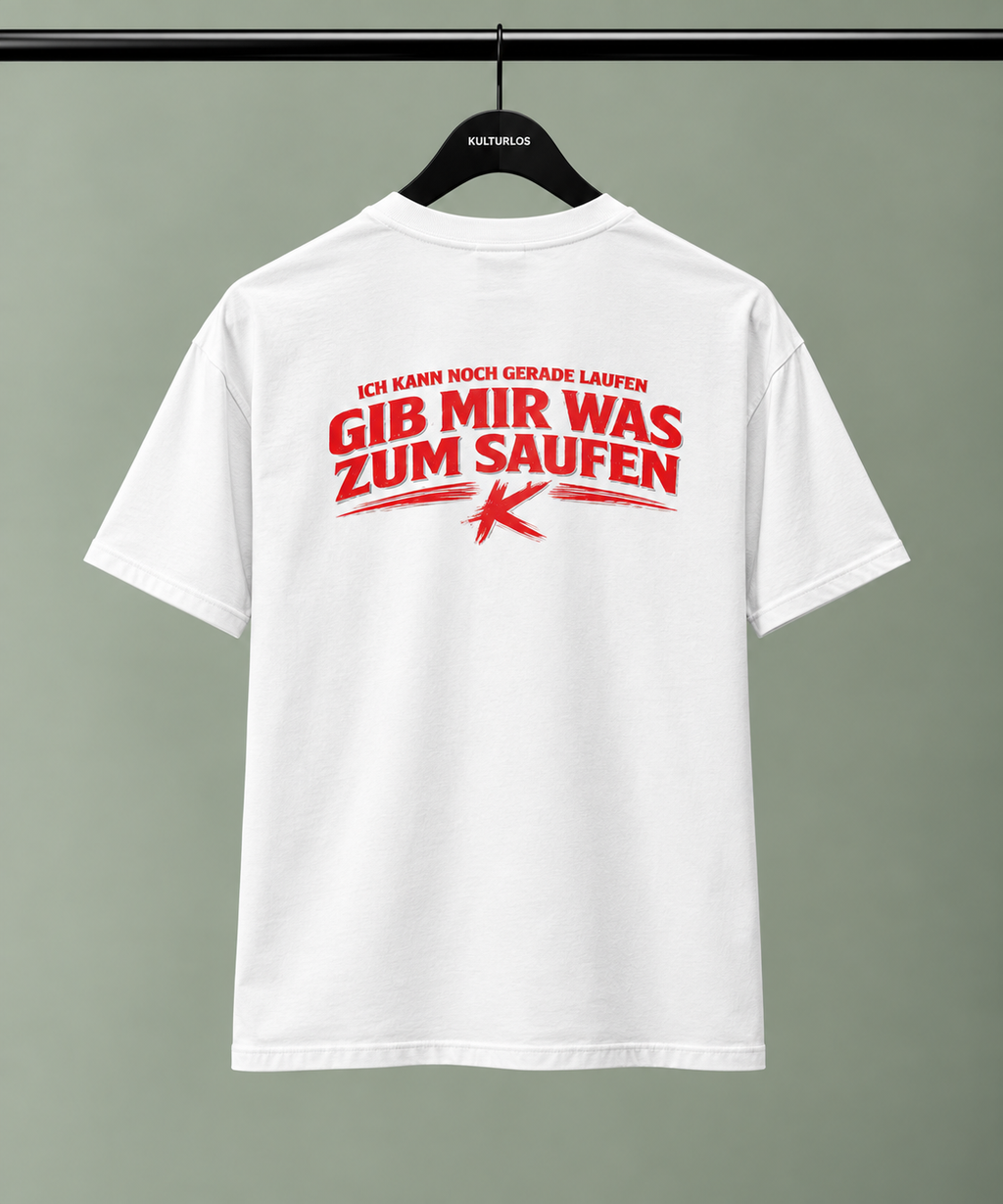 KULTURLOS – Geradeaus Edition Herren T-Shirt