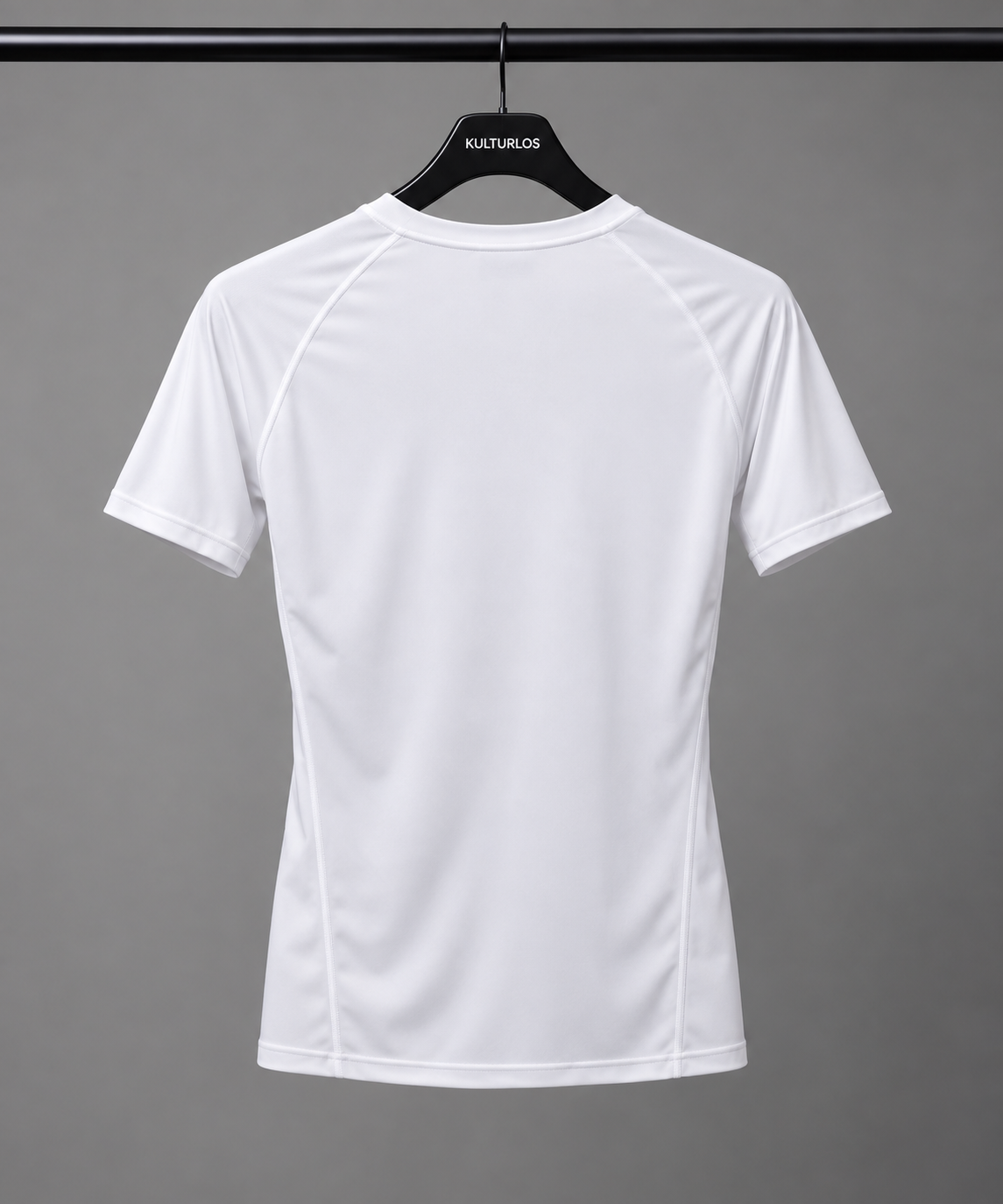 Herren Athletic Compression Shirt – Weiß