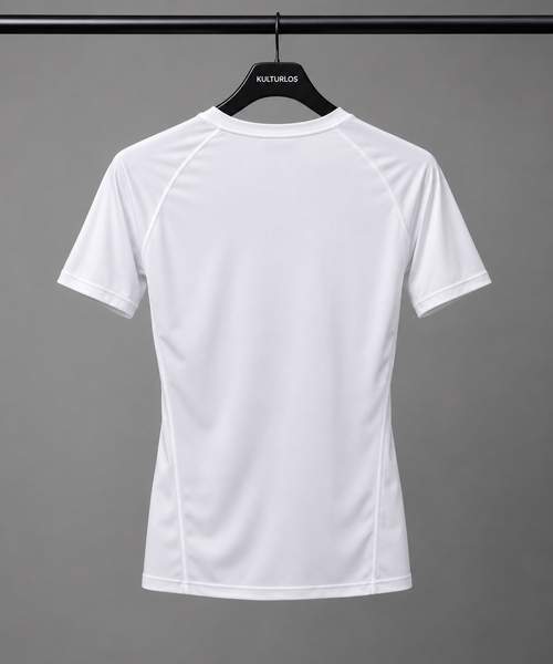 Herren Athletic Compression Shirt – Weiß