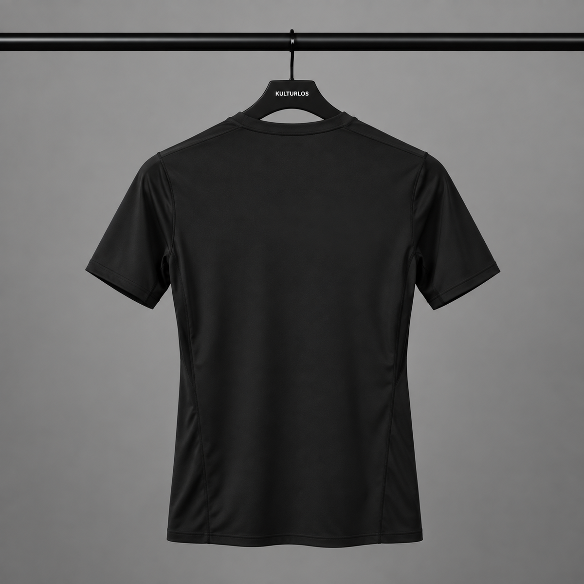 Herren Athletic Compression Shirt – Schwarz