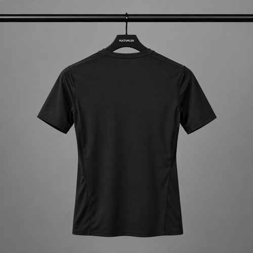 Herren Athletic Compression Shirt – Schwarz
