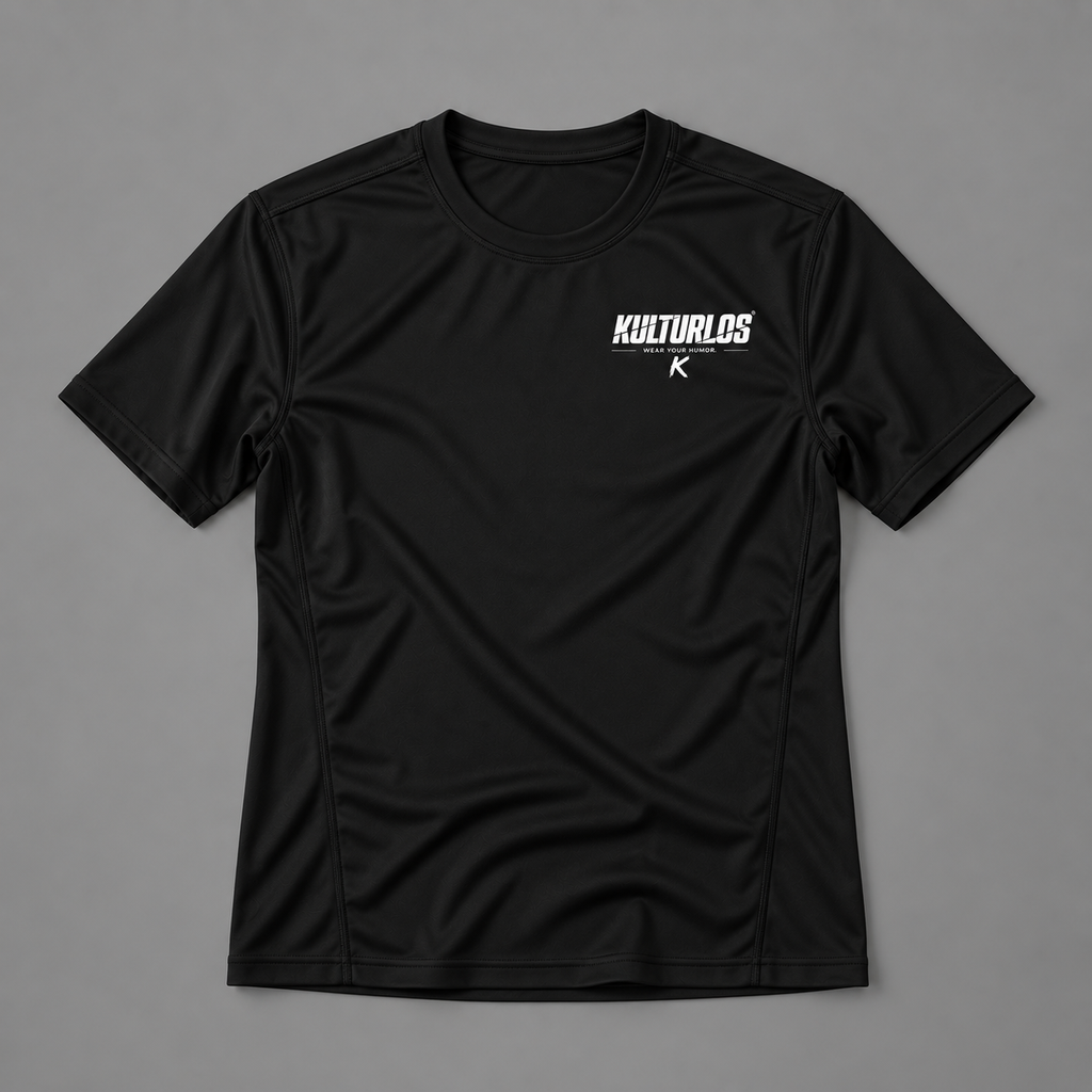 Herren Athletic Compression Shirt – Schwarz