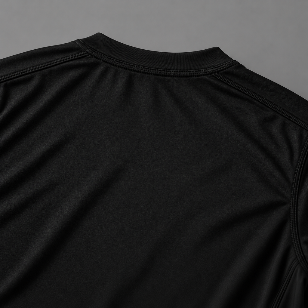Herren Athletic Compression Shirt – Schwarz